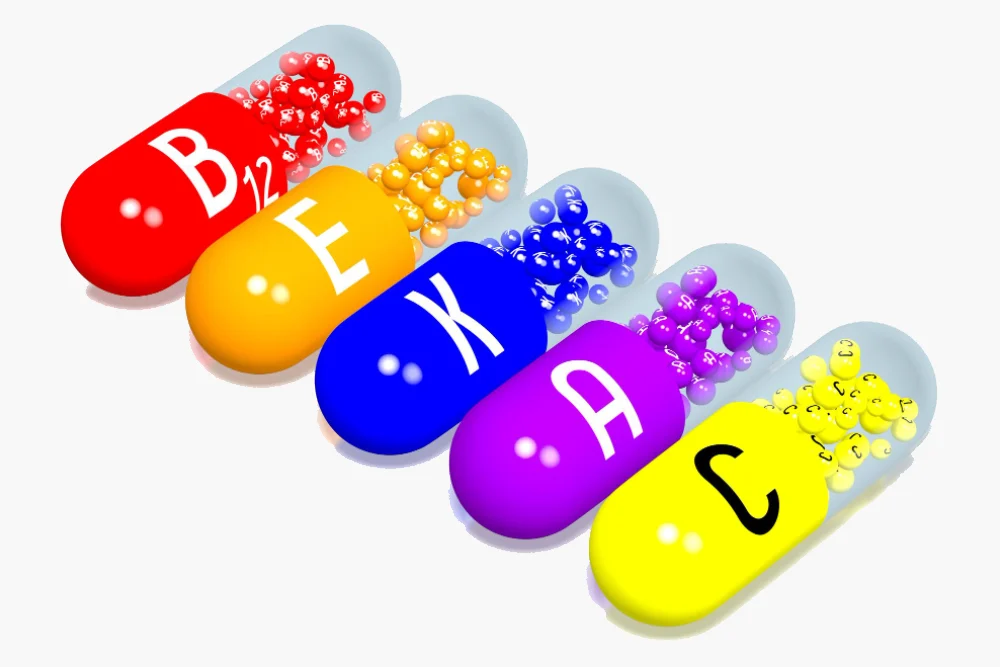 NAD + vitamins a